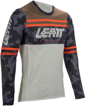 Koszulka z długim rękawem Leatt MTB Gravity 4.0 (biało-czarna)