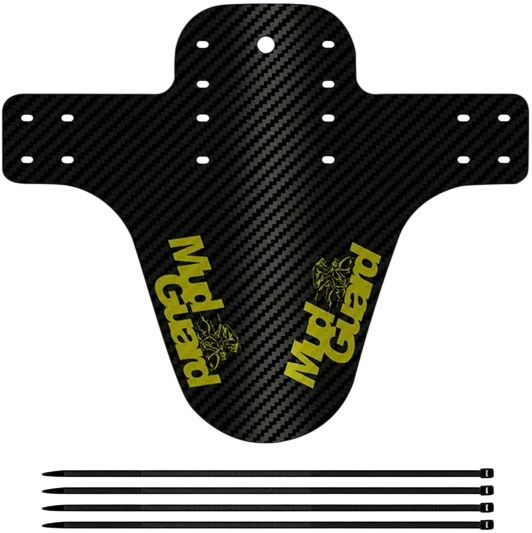 Błotnik przedni Mud Guard Carbon (czarno-żółty)