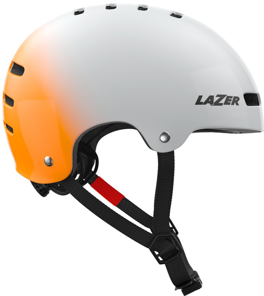 Kask miejski Lazer One+ Silver Orange