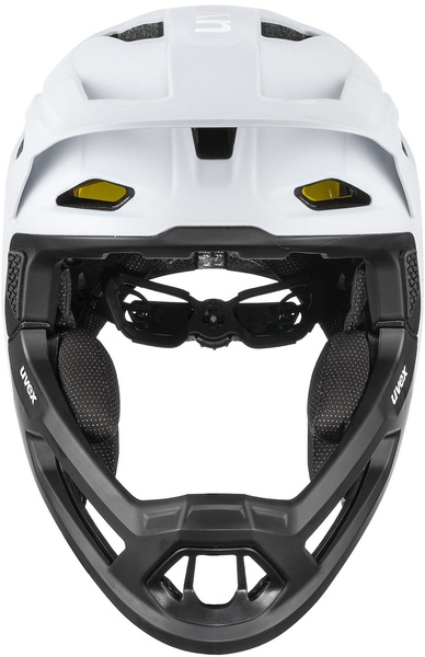 Kask fullface Uvex Revolt MIPS (błękitno-czarny)