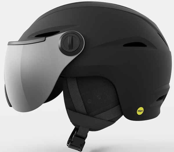 Kask zimowy GIRO VUE MIPS (matte black/silver flash) (2026)