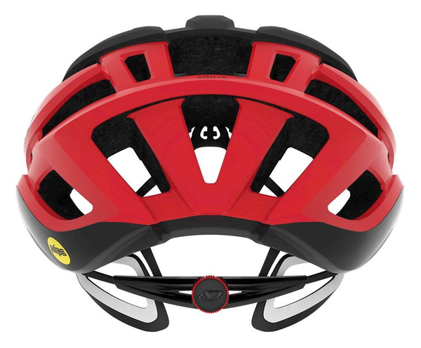 Kask szosowy GIRO AGILIS INTEGRATED MIPS czarno-czerwony