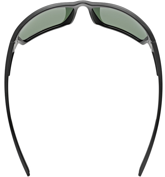 Okulary Uvex Sportstyle 233 P (czarny mat | niebieskie soczewki Polavision® litemirror S3)