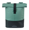 Sakwa na bagażnik podwójna Basil Cove (srebrnozielono-czarna 28-32 litry)