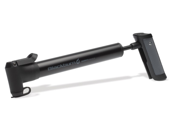 Pompka ręczna BLACKBURN MAMMOTH ANYVALVE HV 90psi (czarna)