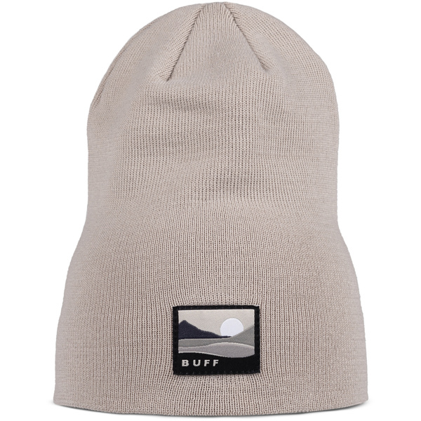 Czapka BUFF KNITTED BEANIE LILON LONG BIRCH GRAY