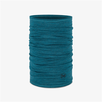 Bandana BUFF MERINO LIGHTWEIGHT SOLID SOLID TEAL