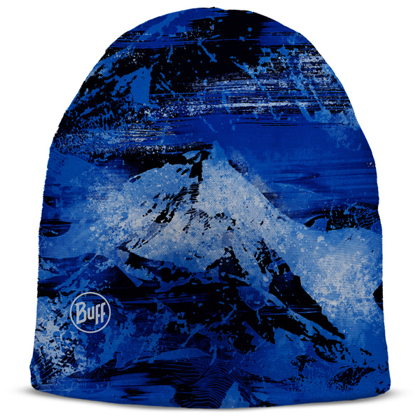 Czapka dziecięca BUFF POLAR ECOSTRETCH BEANIE XTRIMO WASHED BLUE