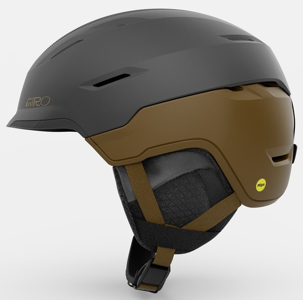 Kask zimowy GIRO TOR SPHERICAL MIPS (matte metallic coal/tan) (2026)