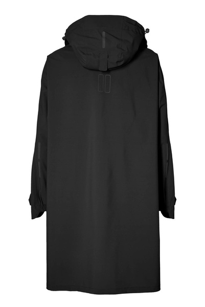 Ponczo przeciwdeszczowe unisex BASIL MOSSE BICYCLE RAIN PONCHO UNISEX 100% waterproof jet black roz.XL/XXL (WYPRZEDAŻ -50%)