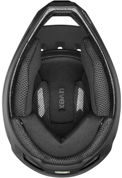 Kask fullface Uvex Ravage (czarny)