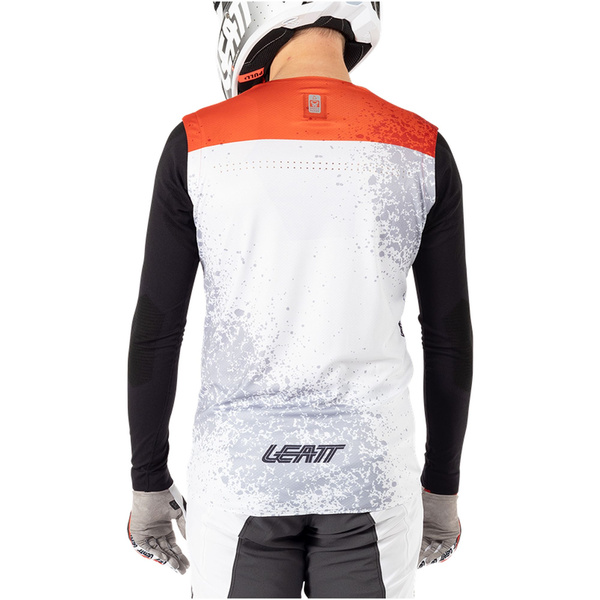 Koszulka z długim rękawem Leatt MTB Gravity 5.0 (biała)