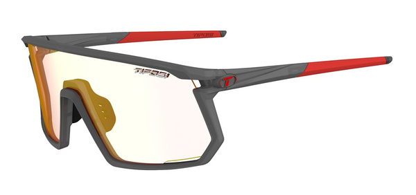 Okulary TIFOSI MOAB CLARION FOTOTEC satin vapor (1 szkło Clarion Red FOTOCHROM 64%-14% transmisja światła) (NEW 2025) (PREMIERA: 2025-03-01)