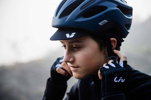 Kask szosowy damski Giant Liv Rev Comp MIPS (granatowo-zielony)