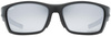 Okulary Uvex Sportstyle 232 P (czarny mat | srebne soczewki Polavision® mirror S3)
