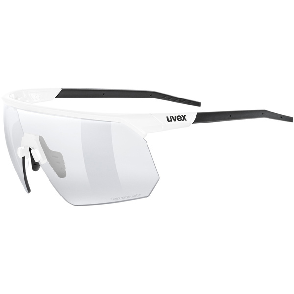 Okulary fotochromowe Uvex Pace One V White Matt (srebrne soczewki litemirror S1-S3)