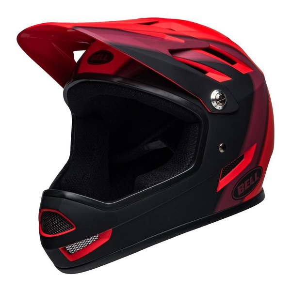Kask full face BELL SANCTION (czerwony)