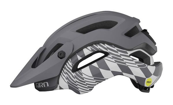 Kask mtb GIRO MANIFEST MIPS SPHERICAL szaro-biały