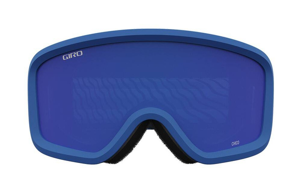 Gogle zimowe juniorskie GIRO CHICO 2.0 BLUE SHREDDY YETI (soczewka lustrzana kolorowa GREY COBALT)