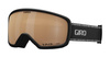 Gogle damskie zimowe GIRO MILLIE BLACK & WHITE CHUTE (soczewka VIVID COPPER)