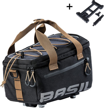 Torba na bagażnik Basil Miles + adapter MIK (7 litrów)