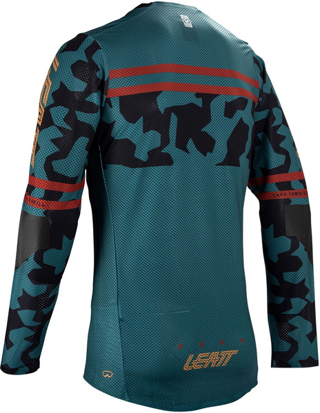 Koszulka dziecięca z długim rękawem Leatt MTB Gravity 4.0 Junior (turkusowa)