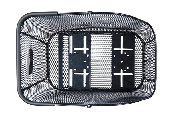 Kosz tylny na bagażnik BASIL ICON M MULTI, MULTI System, stalowy czarny (WYPRZEDAŻ -50%)