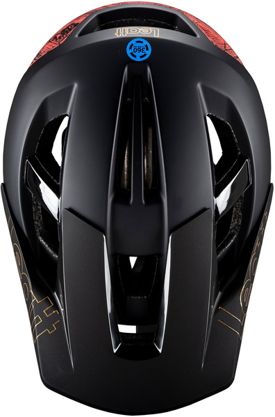 Kask full face Leatt MTB Enduro 3.0 V25 (wypinana szczęka 3w1) Rust