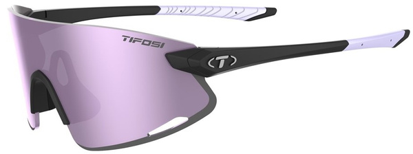 Okulary TIFOSI VOGEL XC matte black (1 szkło Violet Mirror 11% transmisji światła)