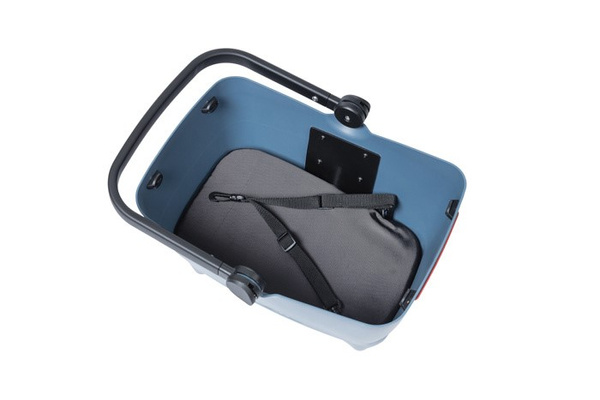 Kosz na kierownicę BASIL BUDDY DOG BICYCLE BASKET FRONT KF 32L, KF System, faded denim (NEW)