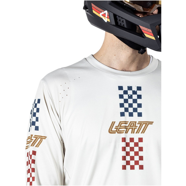 Koszulka z długim rękawem Leatt MTB Enduro 4.0 (biała)