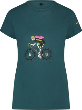 Koszulka damska Shimano Sentiero LTD (turkusowa)
