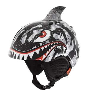 Kask zimowy dziecięcy GIRO LAUNCH PLUS (czarny rekin)
