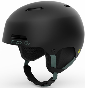 Kask zimowy GIRO LEDGE FS MIPS czarny mat (save a brain) (2026)