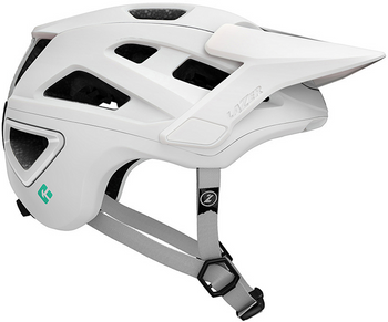 Kask MTB Lazer Jackal KinetiCore Matte Full White