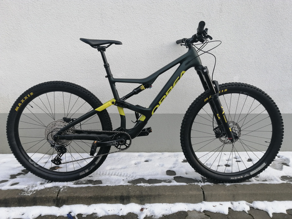 Używany rower MTB Orbea Occam H30 czarno-żółty
