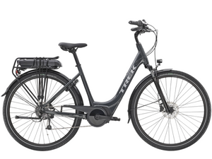 Rower elektryczny Trek Verve+ 1 Lowstep 400Wh Solid Charcoal