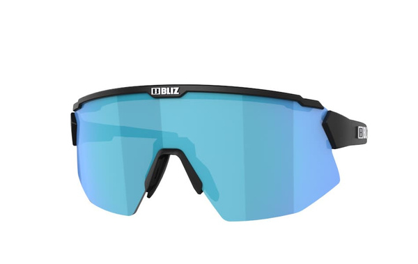 Okulary Bliz Active Breeze Matt Black (brązowo-niebieskie soczewki kat. 3)