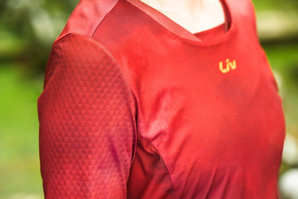 Koszulka damska z rękawami 3/4 Giant Liv Energize Sangria