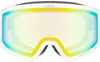 Gogle narciarskie fotochromowe UVEX Provoqe pro V (biały mat | zielone soczewki S1-S3)