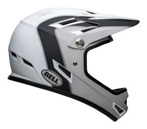 Kask full face BELL SANCTION (biało-czarny)