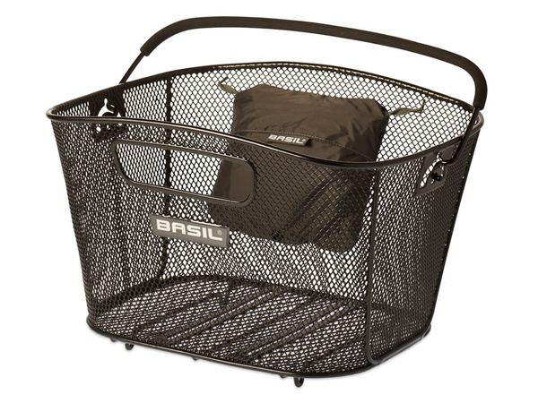 Pokrowiec na kosz BASIL KEEP DRY RAINCOVER-M 100% wodoodporny szary (NEW)