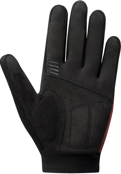 Rękawiczki długie Shimano Explorer FF (czerwone)