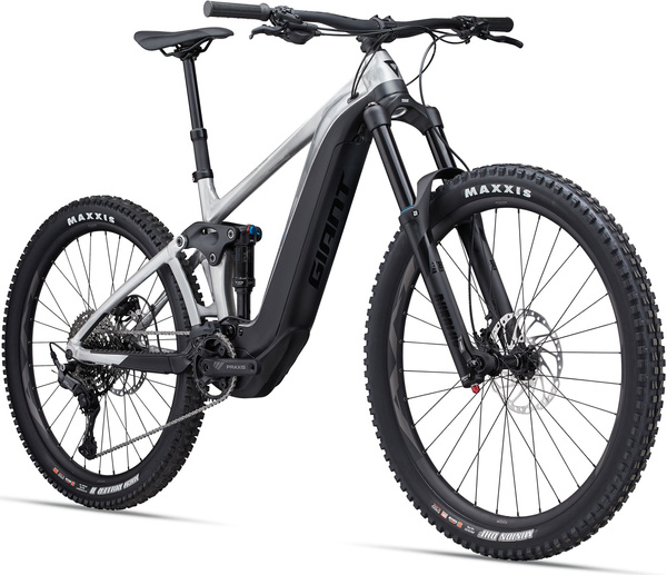 Rower MTB elektryczny Giant Reign E+ 3 (2024) Raw Aluminum