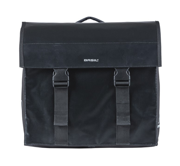 Sakwa na bagażnik podwójna Basil Urban Load + adapter MIK (48-53 litry)
