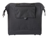 Sakwa na bagażnik pojedyncza Basil Grand Shopper + MIK Hooks (czarna 23 litry)