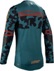 Koszulka dziecięca z długim rękawem Leatt MTB Gravity 4.0 Junior (turkusowa)
