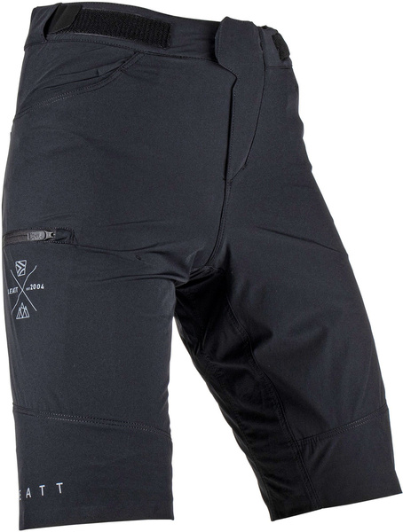 Spodenki + spodenki z wkładką Leatt MTB Trail 2.0 (czarne)