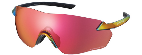 Okulary Shimano S-Phyre R Ridescape RD (czerwone opalizujące)