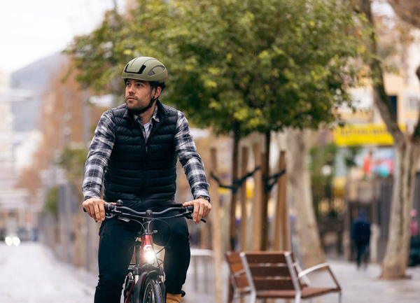 Kask miejski Lazer CityZen KinetiCore Matte Dark Green